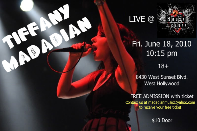 Tiffany House of Blues Flyer Tiffany House of Blues Flyer